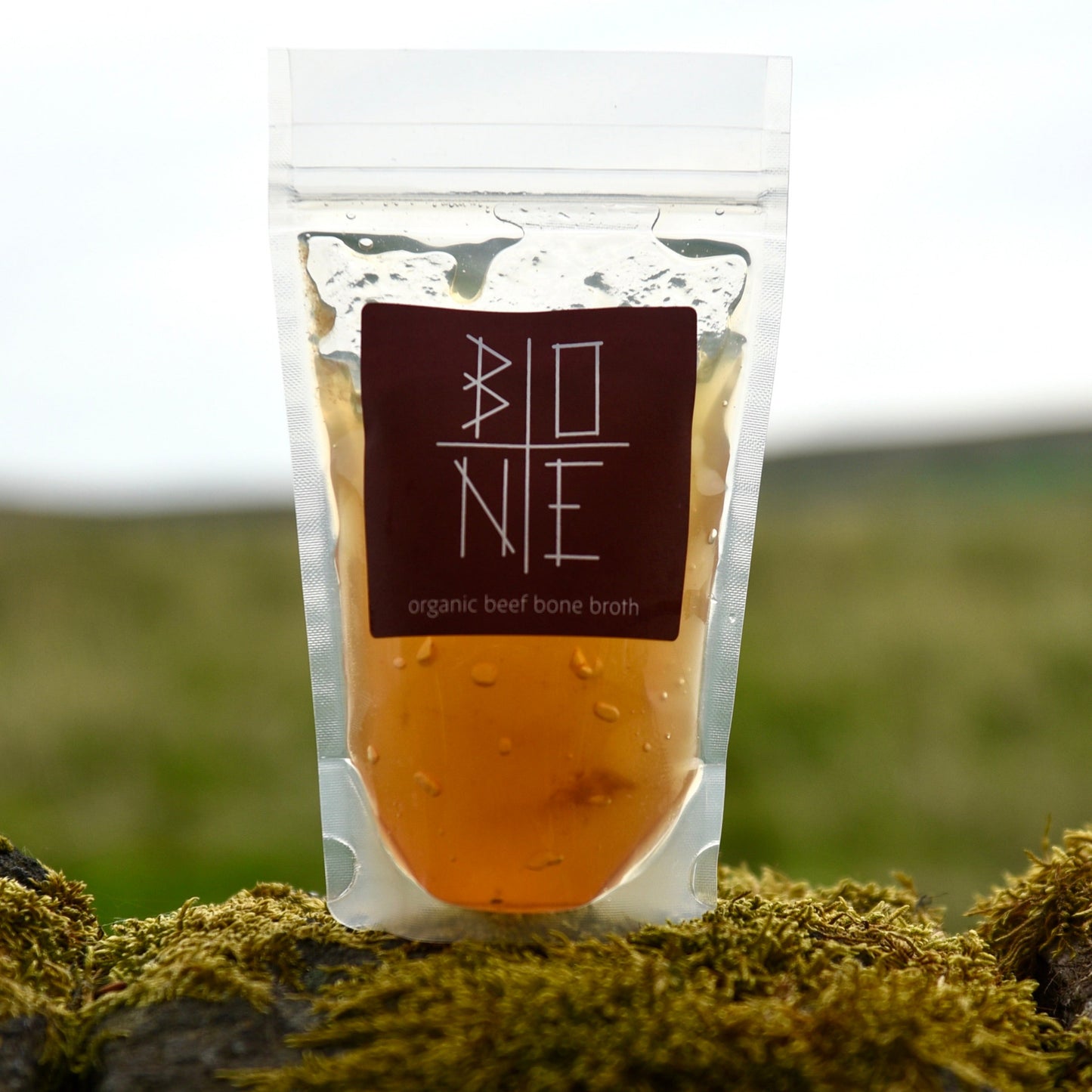Organic beef bone broth - 250ml pouch