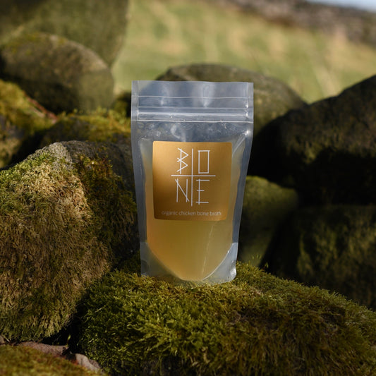 Organic chicken bone broth - 250ml pouch