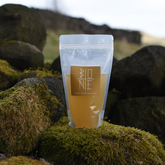 Organic chicken bone broth - 500ml pouch